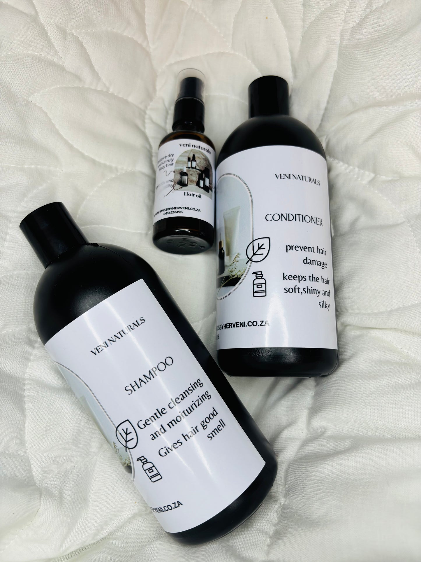 Shampoo+conditioner+hair oil