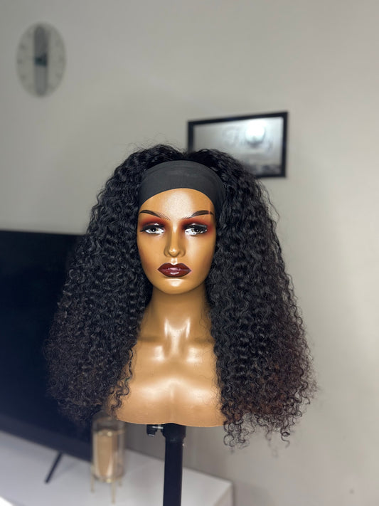 Headband wig construction with your own bundles